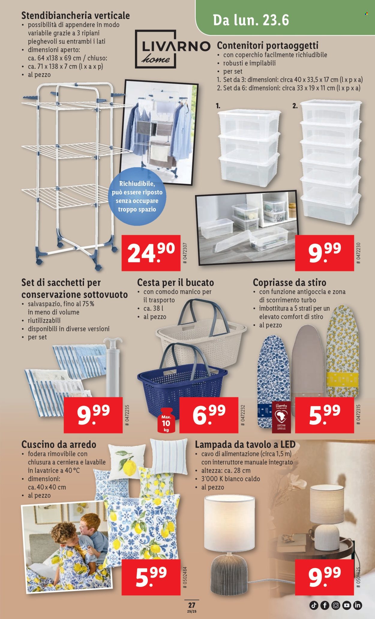 Volantino Lidl - 19.6.2025 - 25.6.2025. Pagina 27. Pagina 27