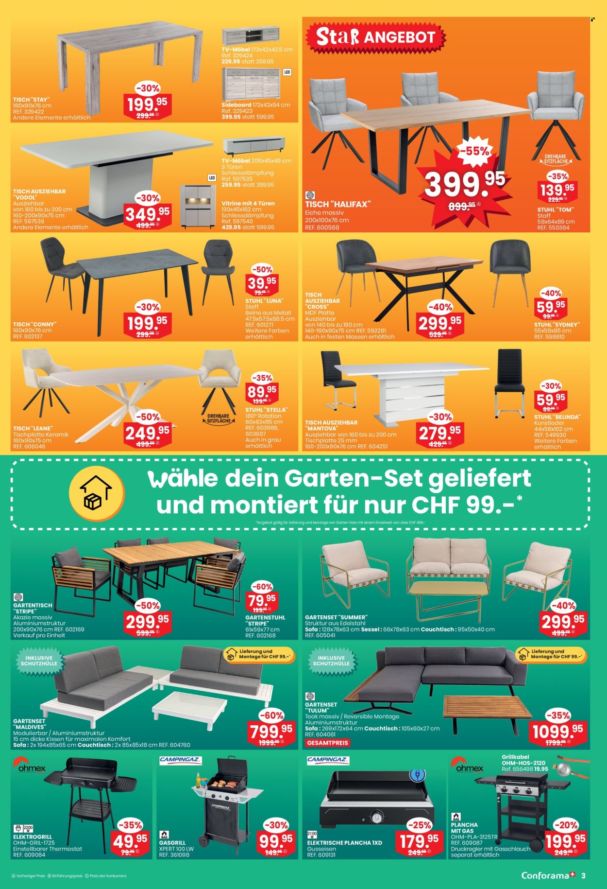 Volantino Conforama - 18.6.2025 - 1.7.2025. Pagina 3. Pagina 3