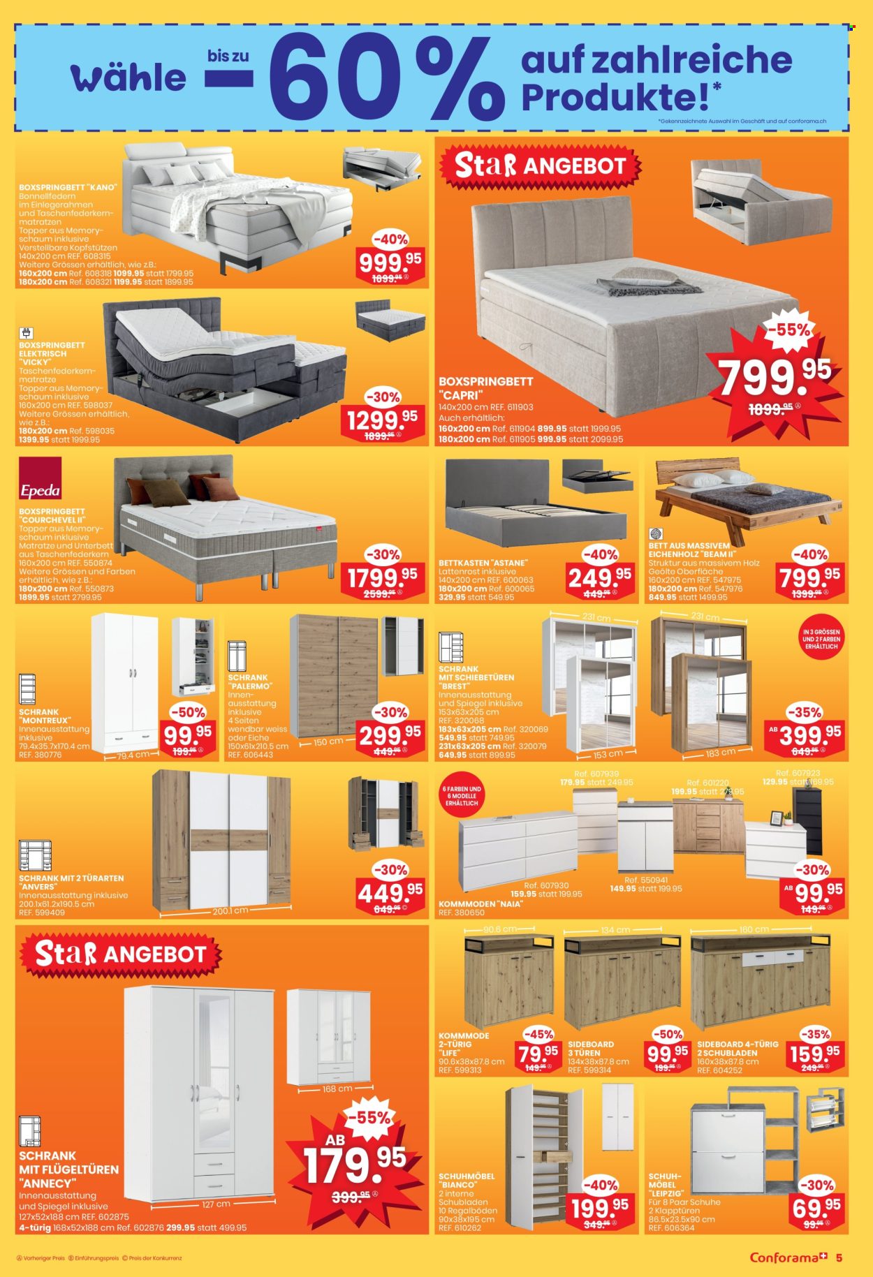 Volantino Conforama - 18.6.2025 - 1.7.2025. Pagina 5. Pagina 5
