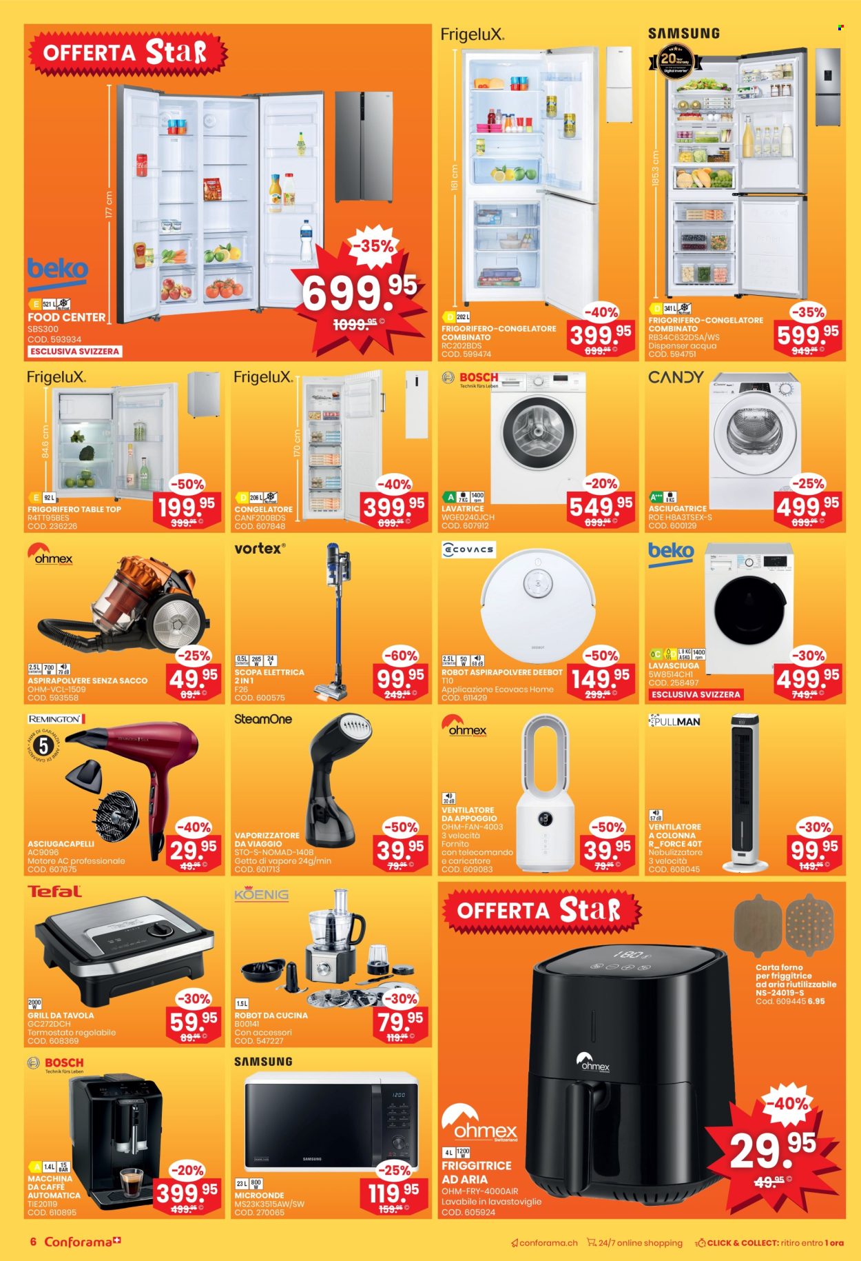 Volantino Conforama - 18.6.2025 - 1.7.2025. Pagina 6. Pagina 6