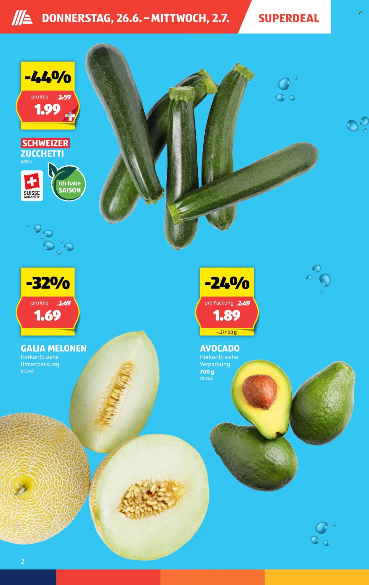 Volantino Aldi - 26.6.2025 - 2.7.2025. Pagina 2. Pagina 2