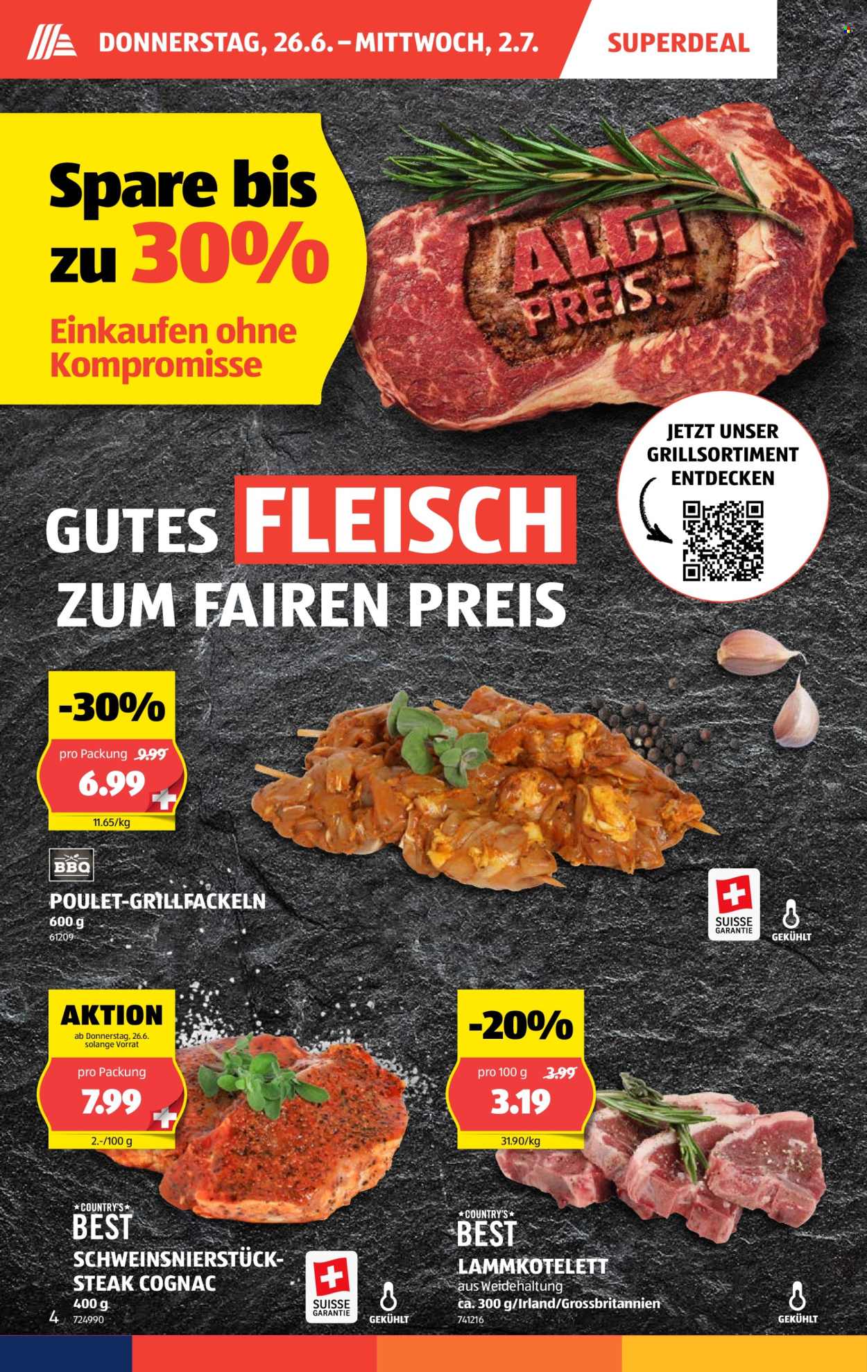 Volantino Aldi - 26.6.2025 - 2.7.2025. Pagina 4. Pagina 4