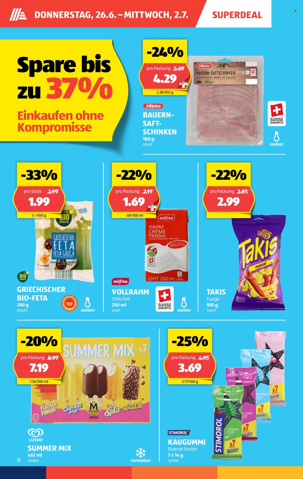 Volantino Aldi - 26.6.2025 - 2.7.2025. Pagina 6. Pagina 6