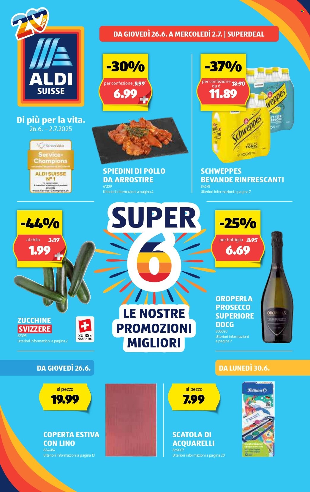 Volantino Aldi - 26.6.2025 - 2.7.2025. Pagina 1. Pagina 1
