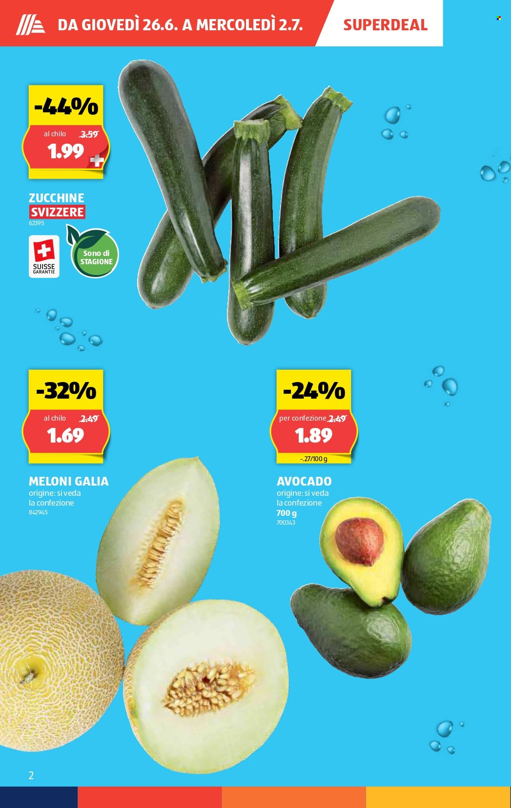 Volantino Aldi - 26.6.2025 - 2.7.2025. Pagina 2. Pagina 2