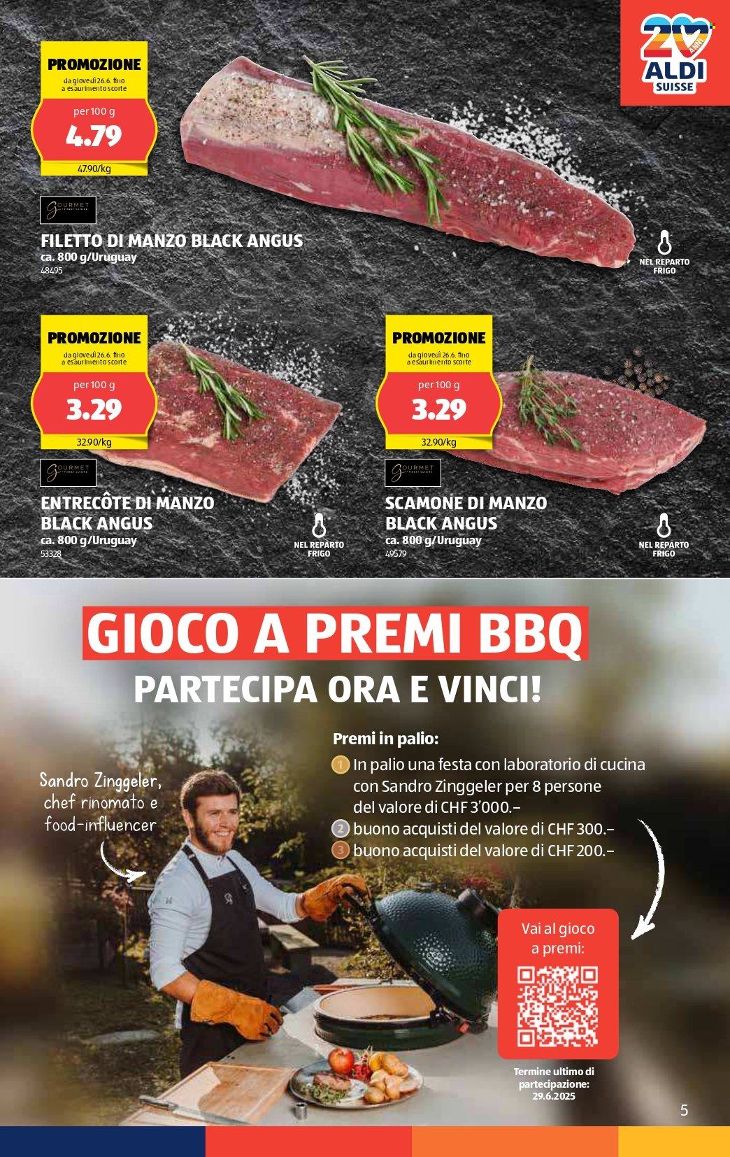 Volantino Aldi - 26.6.2025 - 2.7.2025. Pagina 5. Pagina 5