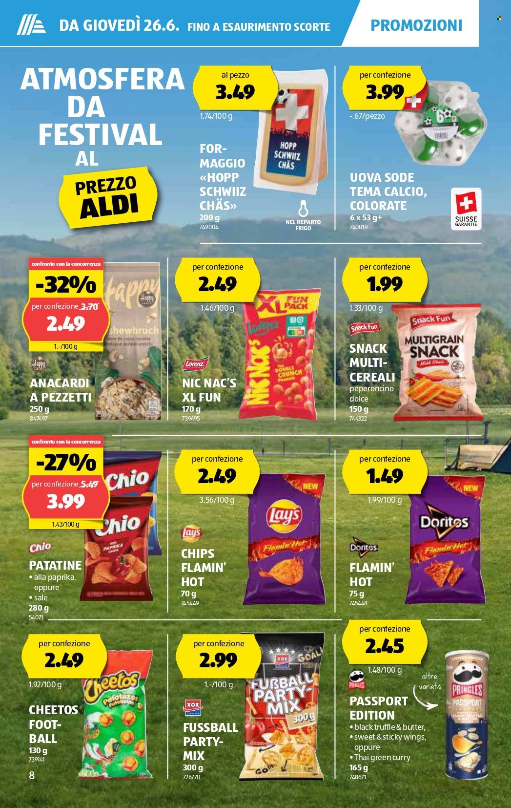 Volantino Aldi - 26.6.2025 - 2.7.2025. Pagina 8. Pagina 8