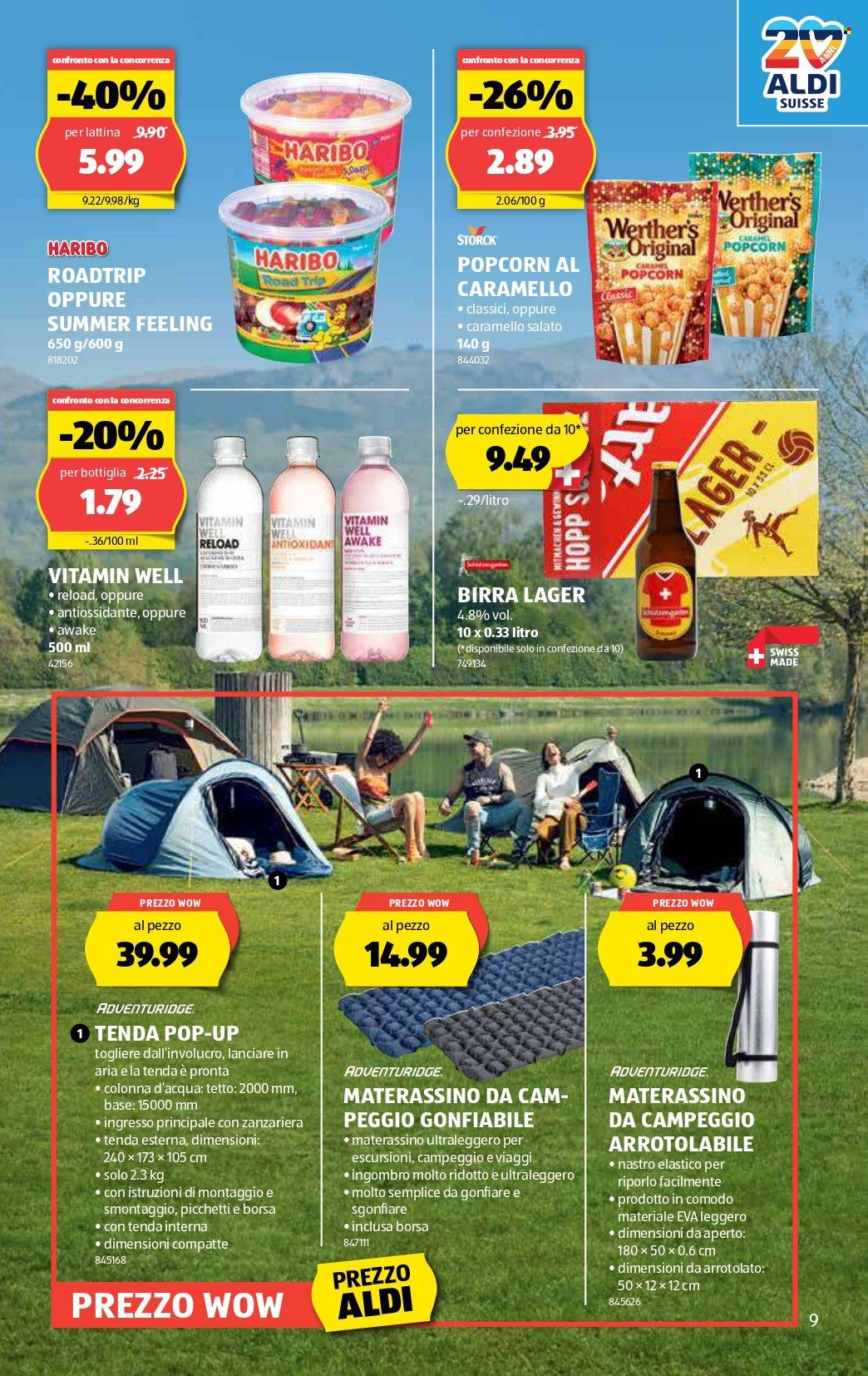 Volantino Aldi - 26.6.2025 - 2.7.2025. Pagina 9. Pagina 9