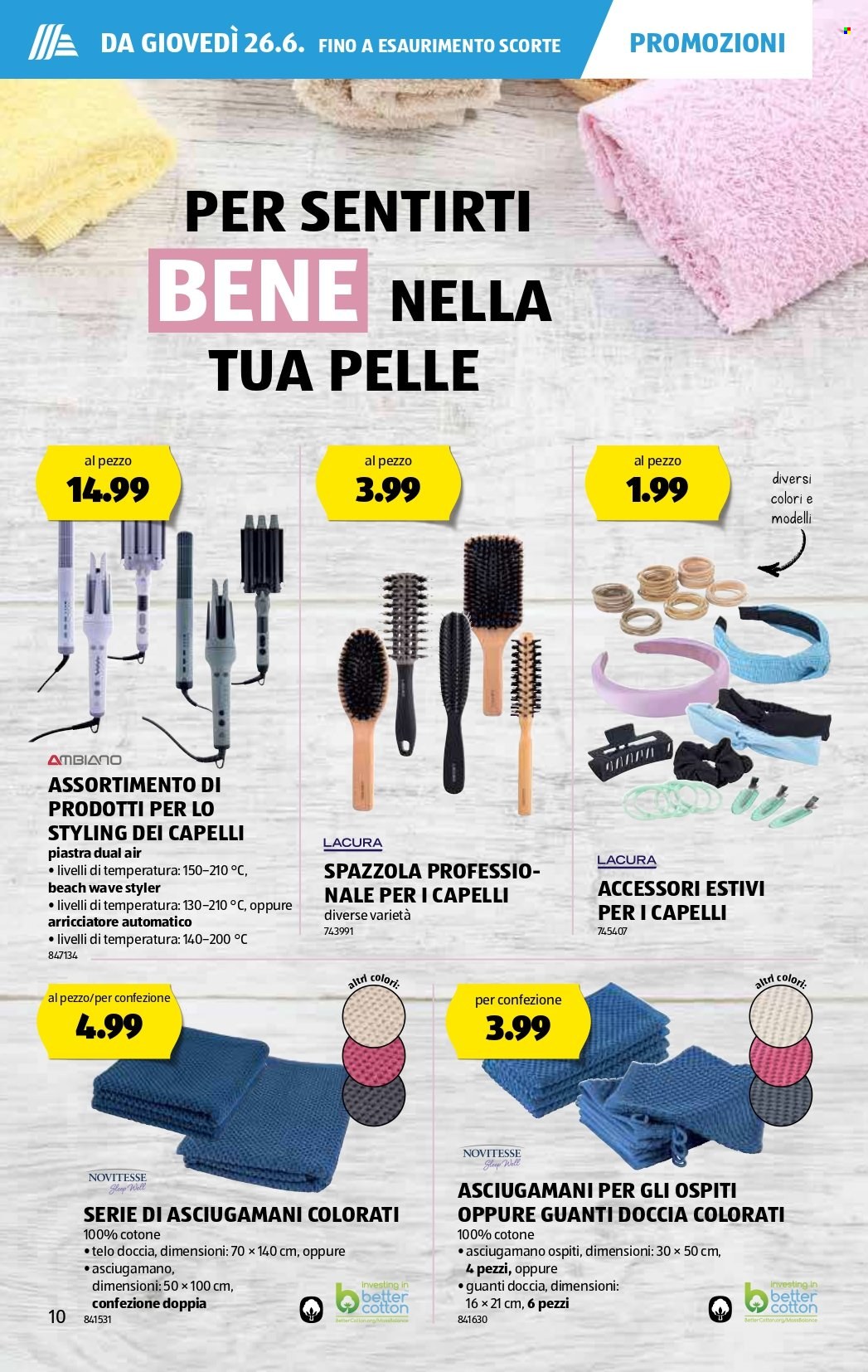 Volantino Aldi - 26.6.2025 - 2.7.2025. Pagina 10. Pagina 10