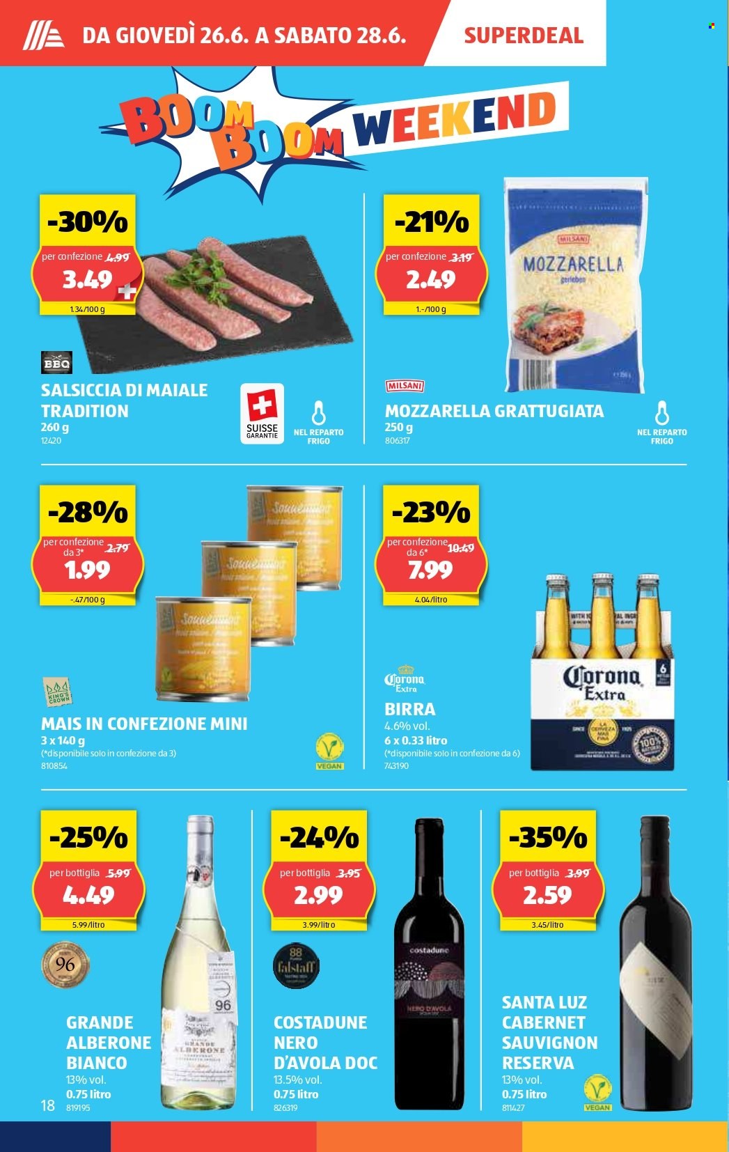 Volantino Aldi - 26.6.2025 - 2.7.2025. Pagina 18. Pagina 18