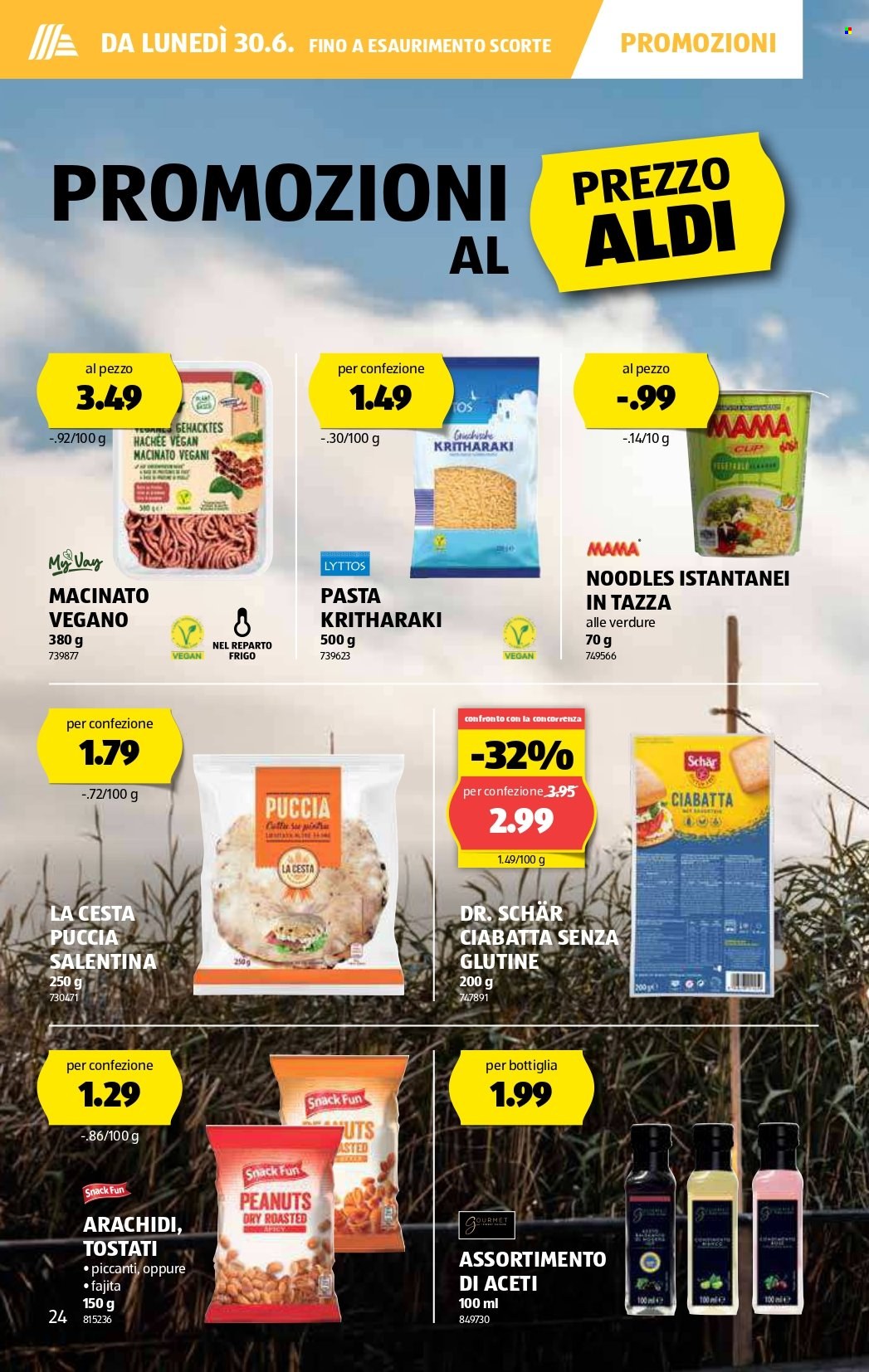 Volantino Aldi - 26.6.2025 - 2.7.2025. Pagina 24. Pagina 24