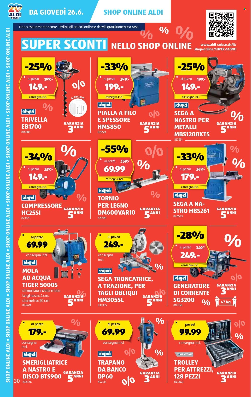 Volantino Aldi - 26.6.2025 - 2.7.2025. Pagina 30. Pagina 30