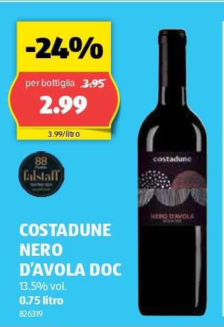 COSTADUNE NERO D’AVOLA DOC