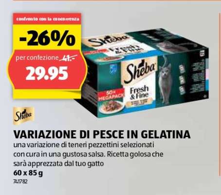 Sheba Variazione di Pesce in Gelatina