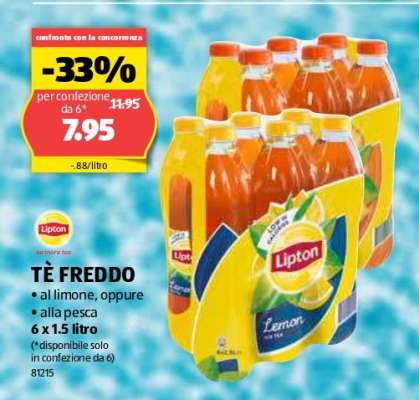 TÈ FREDDO Lipton