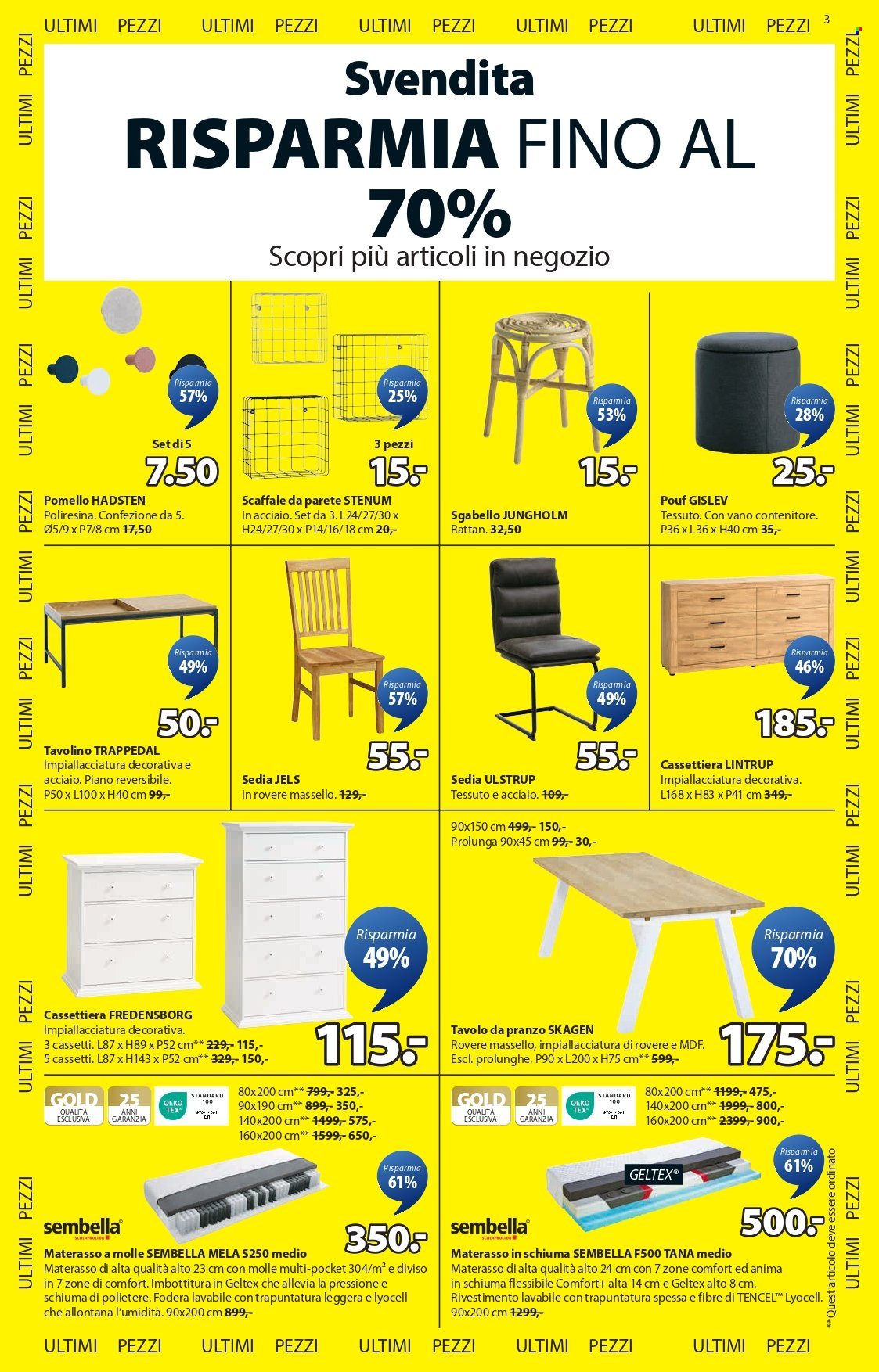 Volantino JYSK - 24.6.2025 - 7.7.2025. Pagina 3. Pagina 3