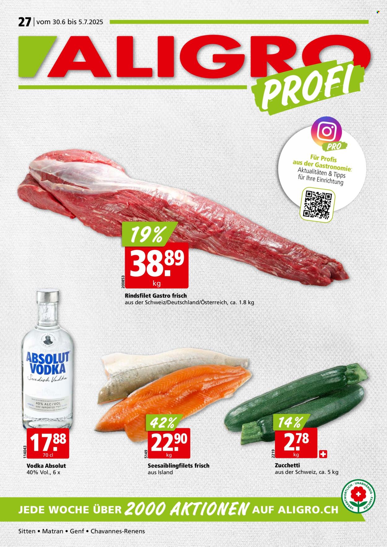 Volantino ALIGRO - 30.6.2025 - 5.7.2025. Pagina 1. Pagina 1
