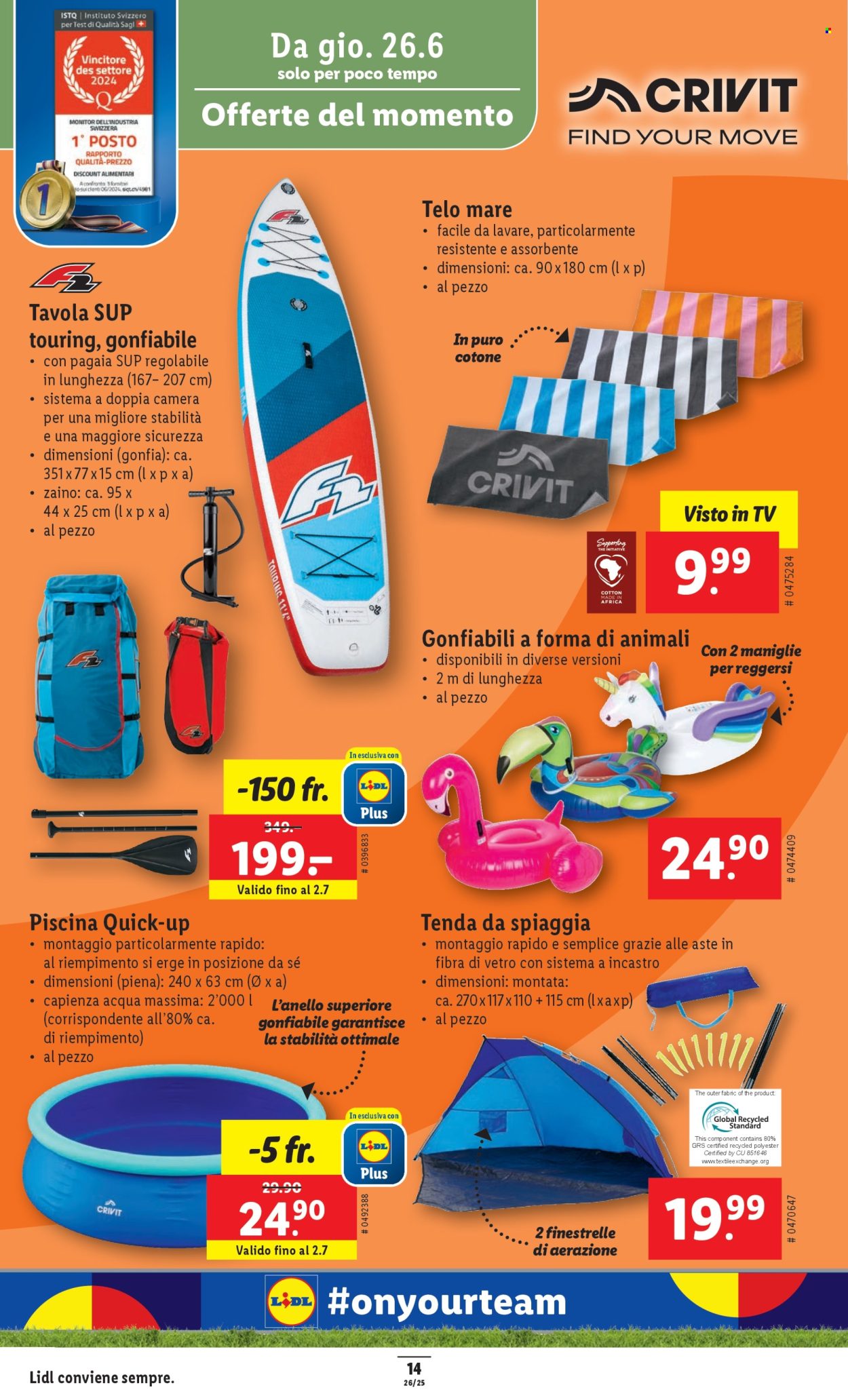 Volantino Lidl - 26.6.2025 - 2.7.2025. Pagina 20. Pagina 20