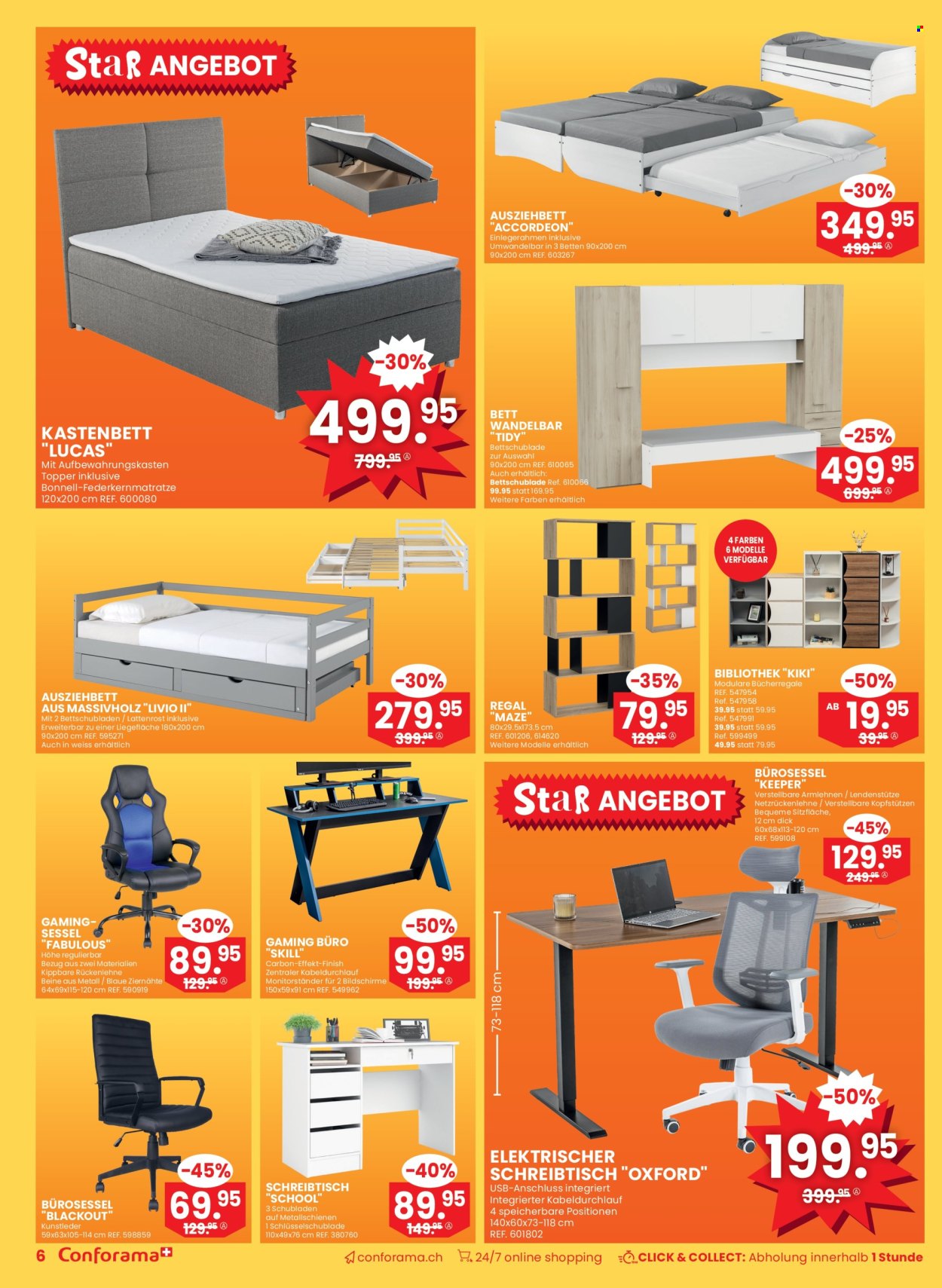 Volantino Conforama - 25.6.2025 - 8.7.2025. Pagina 6. Pagina 6