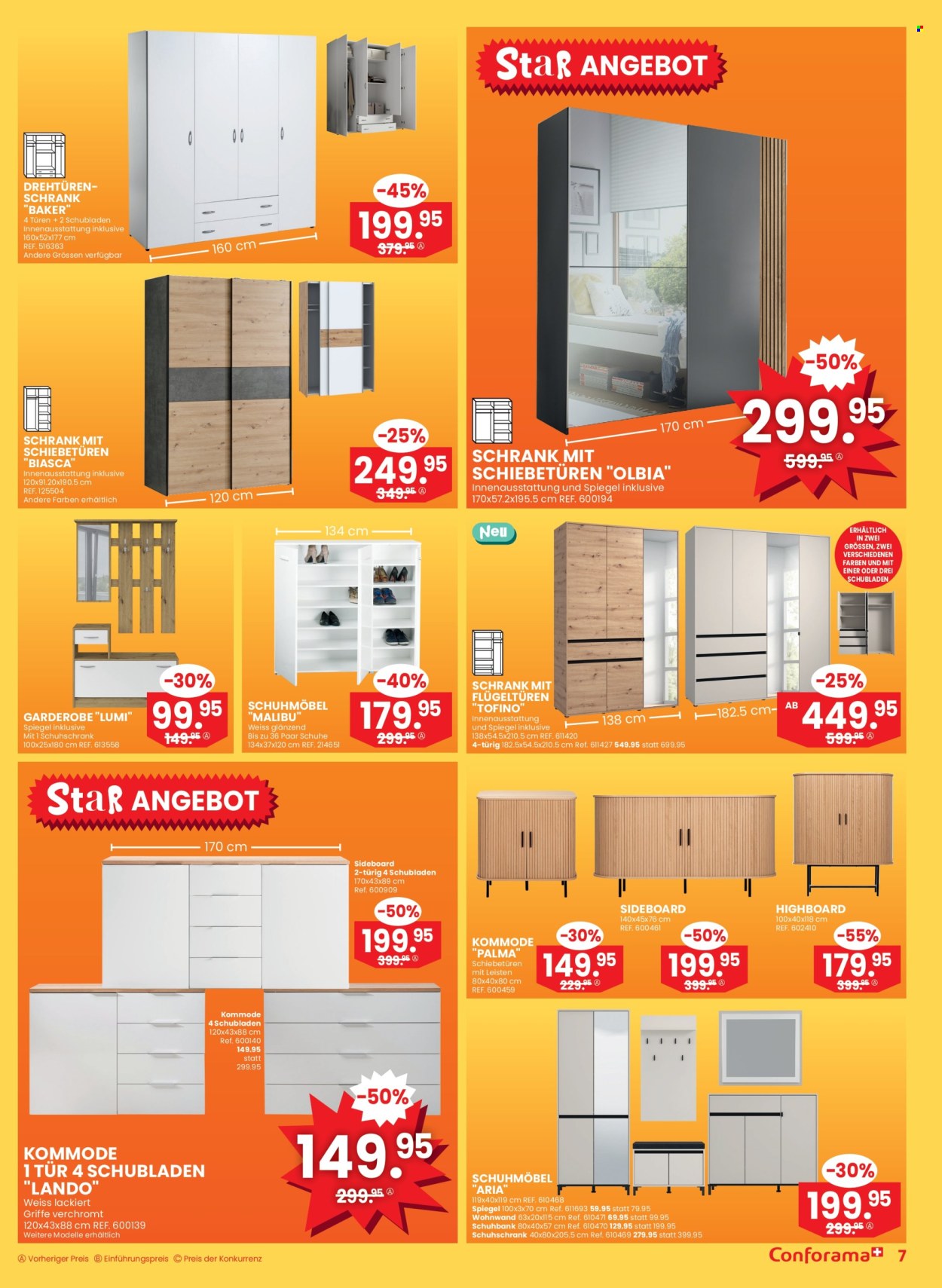 Volantino Conforama - 25.6.2025 - 8.7.2025. Pagina 7. Pagina 7