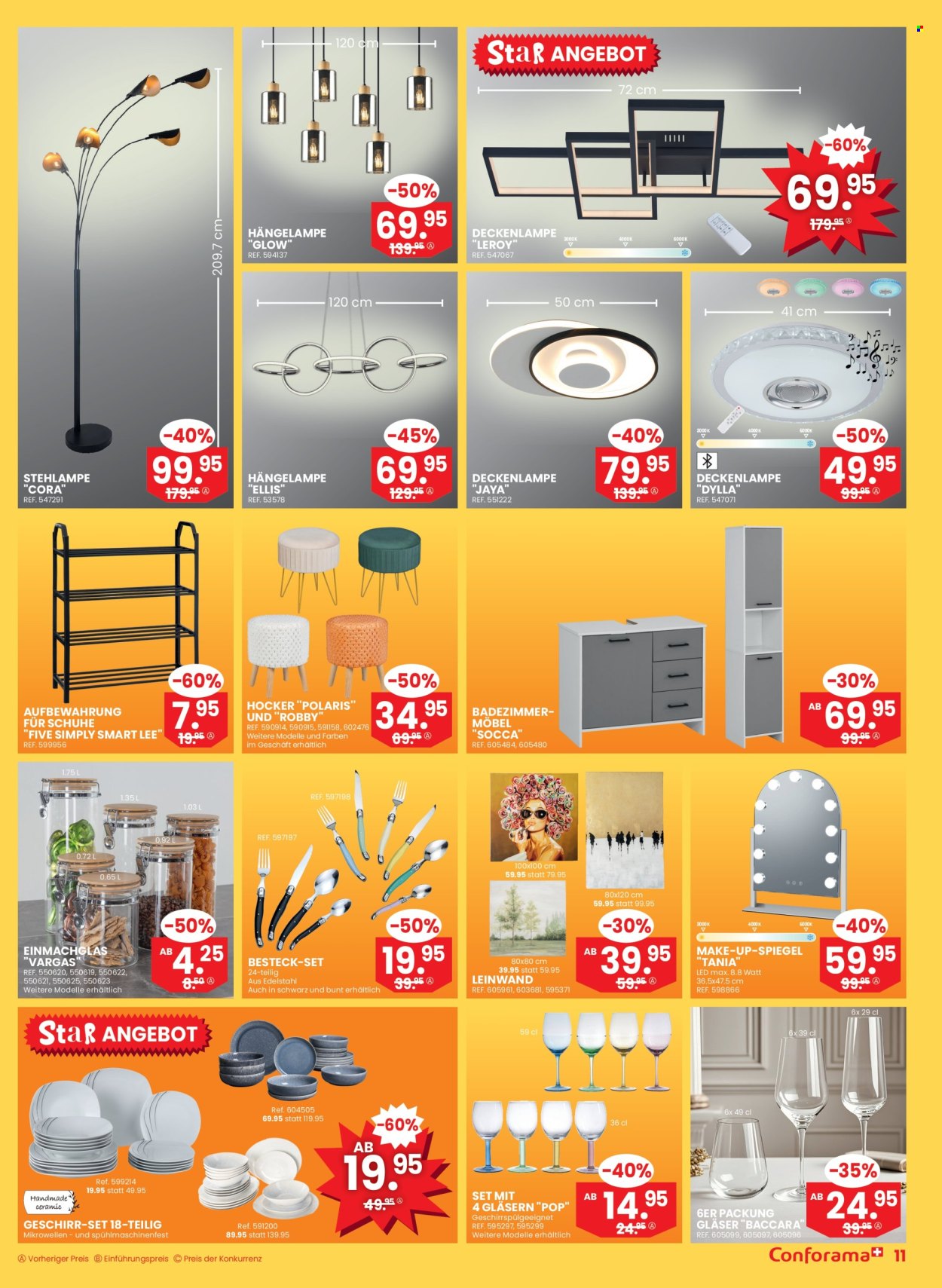Volantino Conforama - 25.6.2025 - 8.7.2025. Pagina 11. Pagina 11