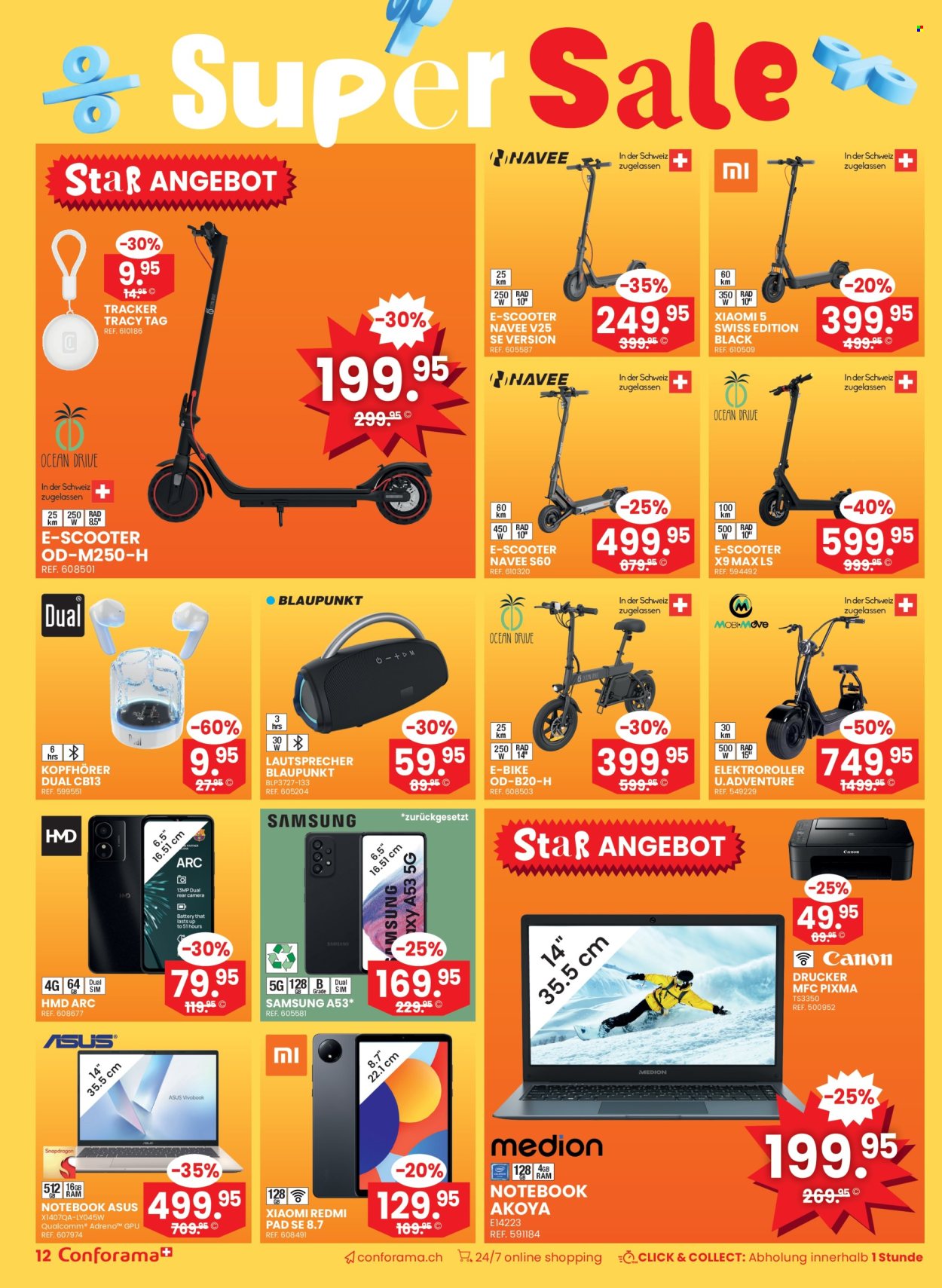 Volantino Conforama - 25.6.2025 - 8.7.2025. Pagina 12. Pagina 12