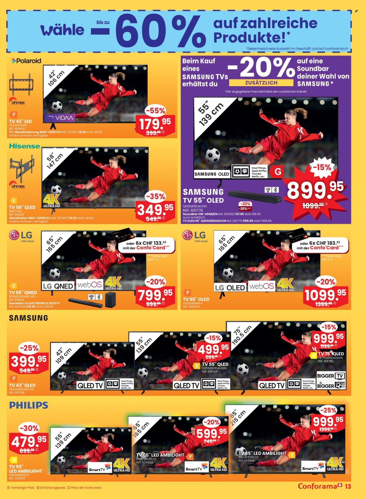 Volantino Conforama - 25.6.2025 - 8.7.2025. Pagina 13. Pagina 13