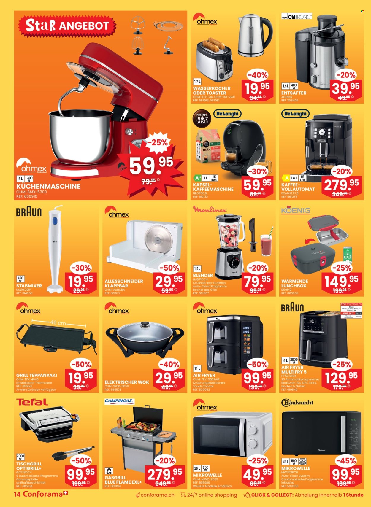 Volantino Conforama - 25.6.2025 - 8.7.2025. Pagina 14. Pagina 14