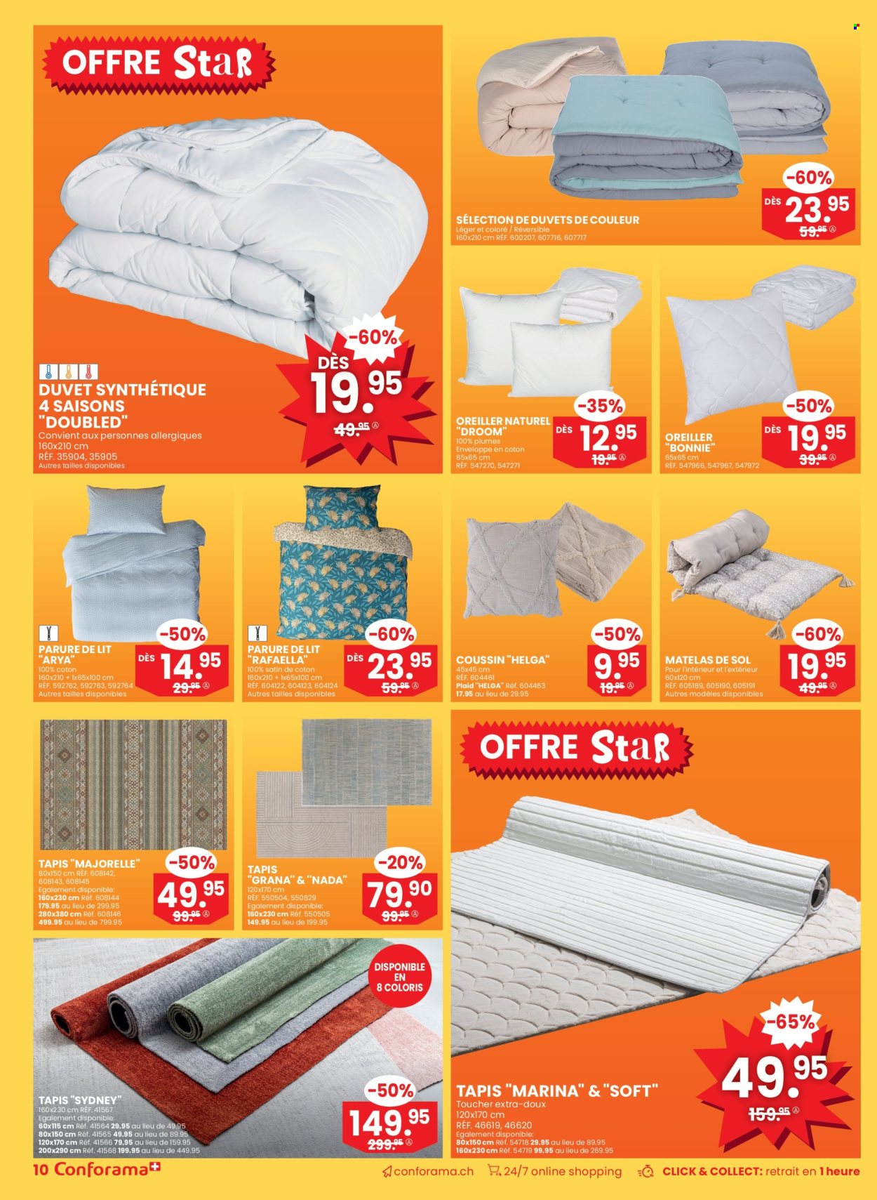 Volantino Conforama - 25.6.2025 - 8.7.2025. Pagina 10. Pagina 10