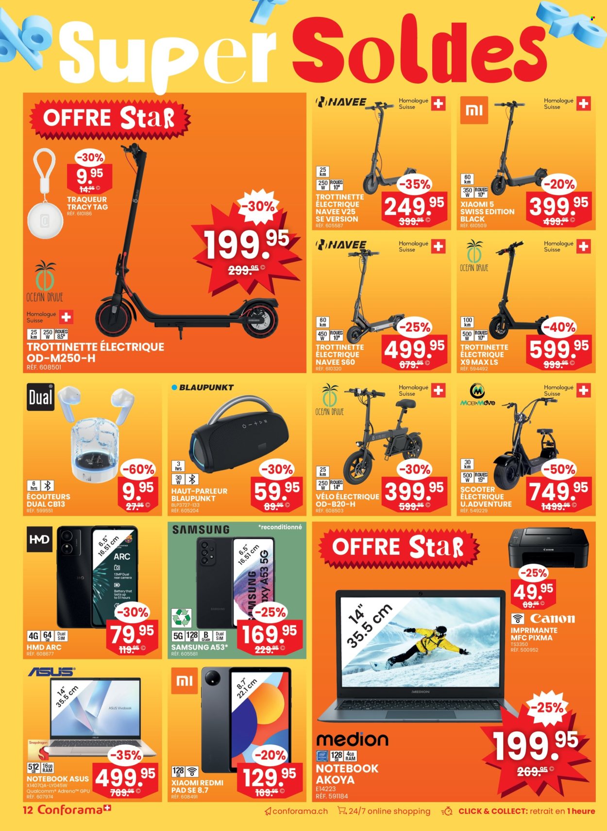 Volantino Conforama - 25.6.2025 - 8.7.2025. Pagina 12. Pagina 12