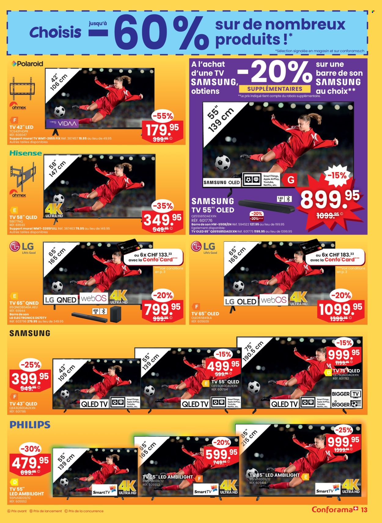 Volantino Conforama - 25.6.2025 - 8.7.2025. Pagina 13. Pagina 13