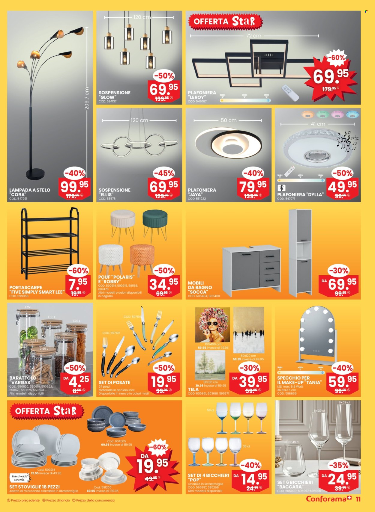 Volantino Conforama - 25.6.2025 - 8.7.2025. Pagina 11. Pagina 11