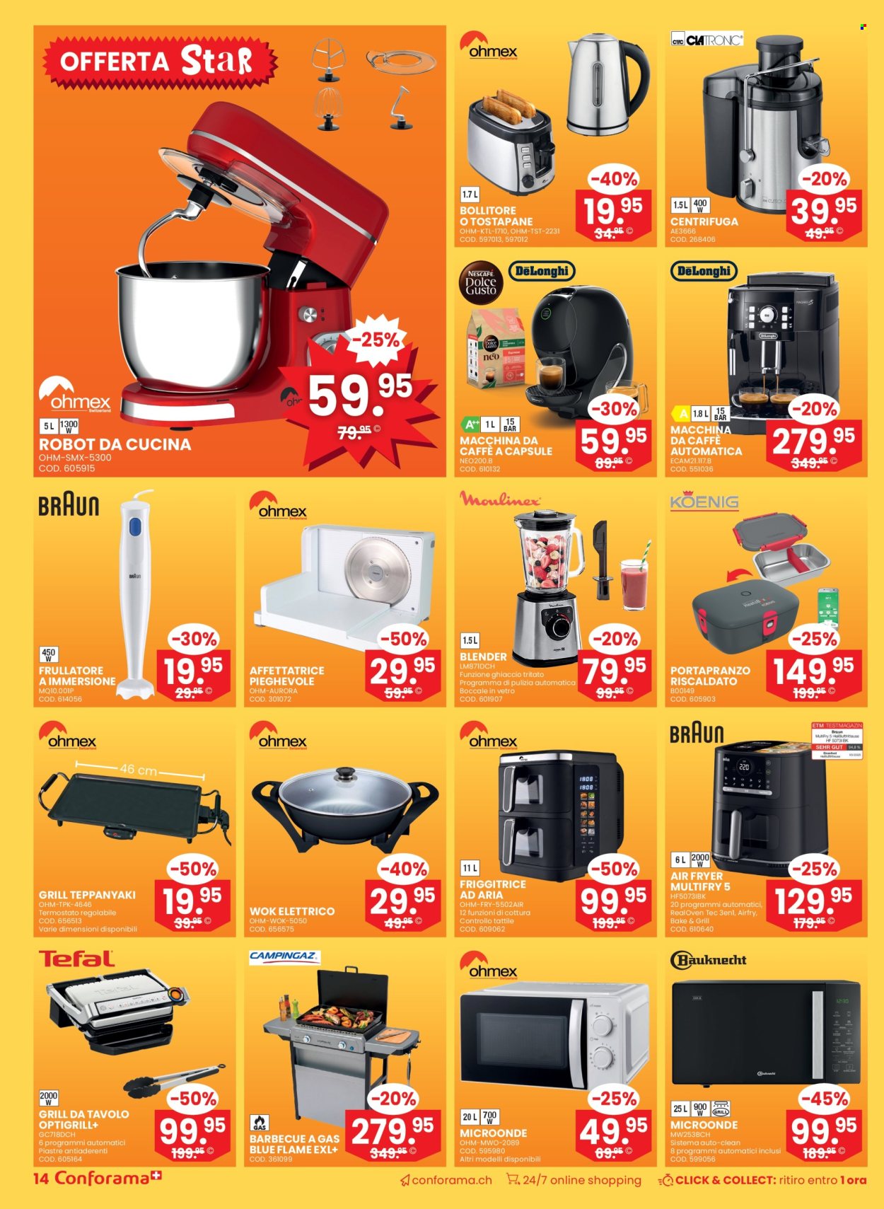 Volantino Conforama - 25.6.2025 - 8.7.2025. Pagina 14. Pagina 14