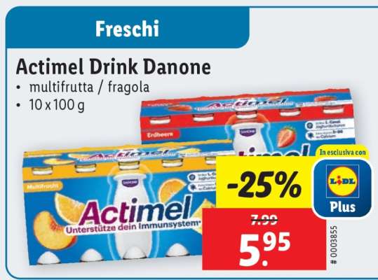 Actimel Drink Danone
