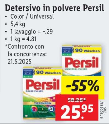 Detersivo in polvere Persil