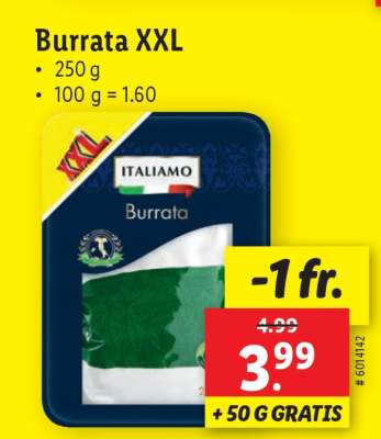 Burrata XXL