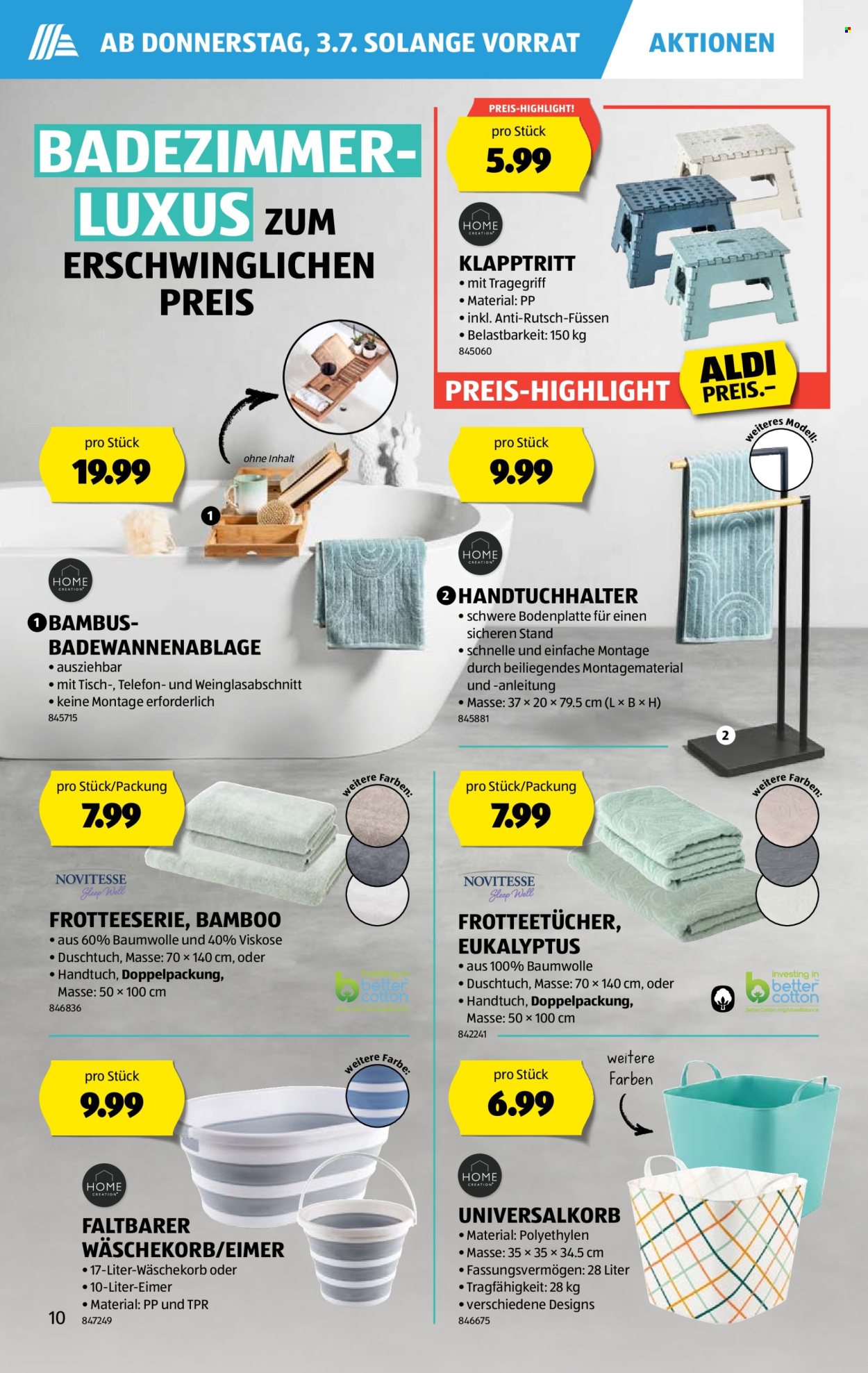 Volantino Aldi - 3.7.2025 - 9.7.2025. Pagina 10. Pagina 10