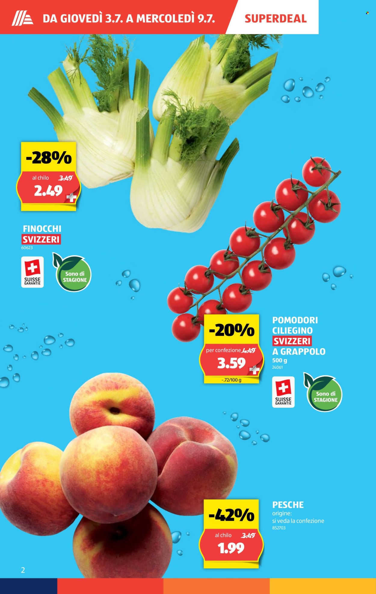 Volantino Aldi - 3.7.2025 - 9.7.2025. Pagina 2. Pagina 2