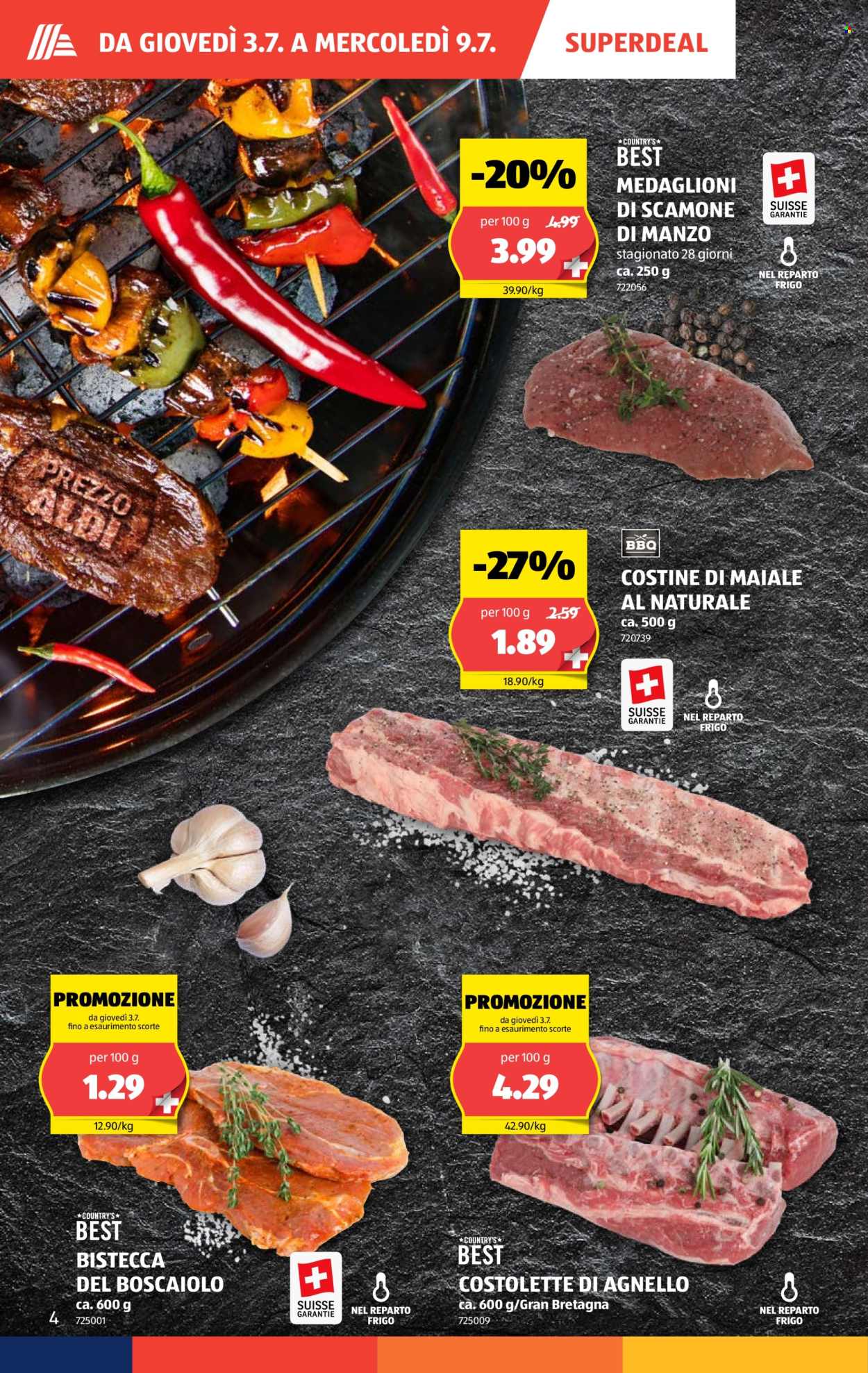 Volantino Aldi - 3.7.2025 - 9.7.2025. Pagina 4. Pagina 4