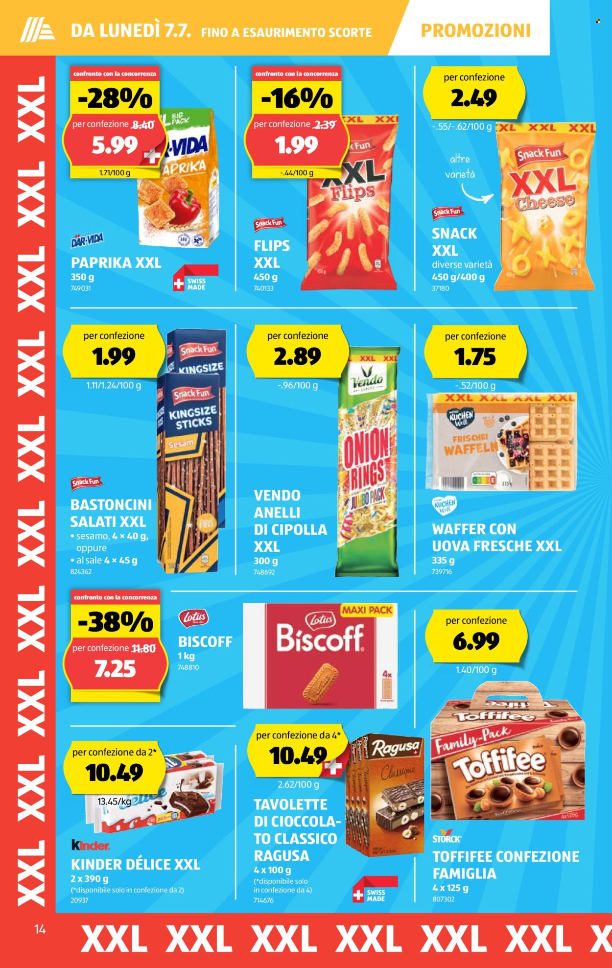 Volantino Aldi - 3.7.2025 - 9.7.2025. Pagina 14. Pagina 14