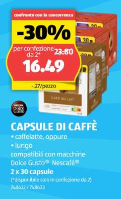 CAPSULE DI CAFFÈ