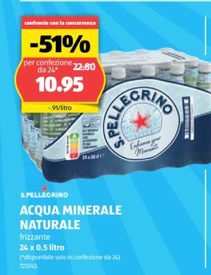 S. PELLEGRINO ACQUA MINERALE NATURALE