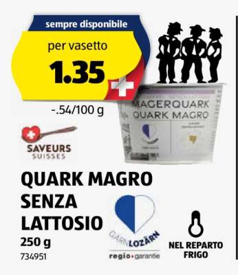 QUARK MAGRO SENZA LATTOSIO