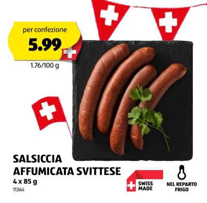 SALSICCIA AFFUMICATA SVITTESE