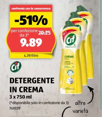 Cif DETERGENTE IN CREMA