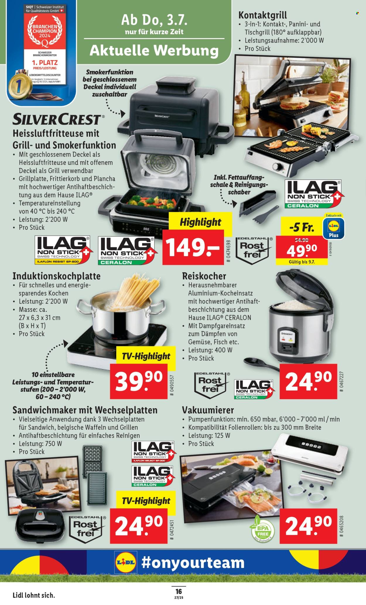 Volantino Lidl - 3.7.2025 - 9.7.2025. Pagina 16. Pagina 16