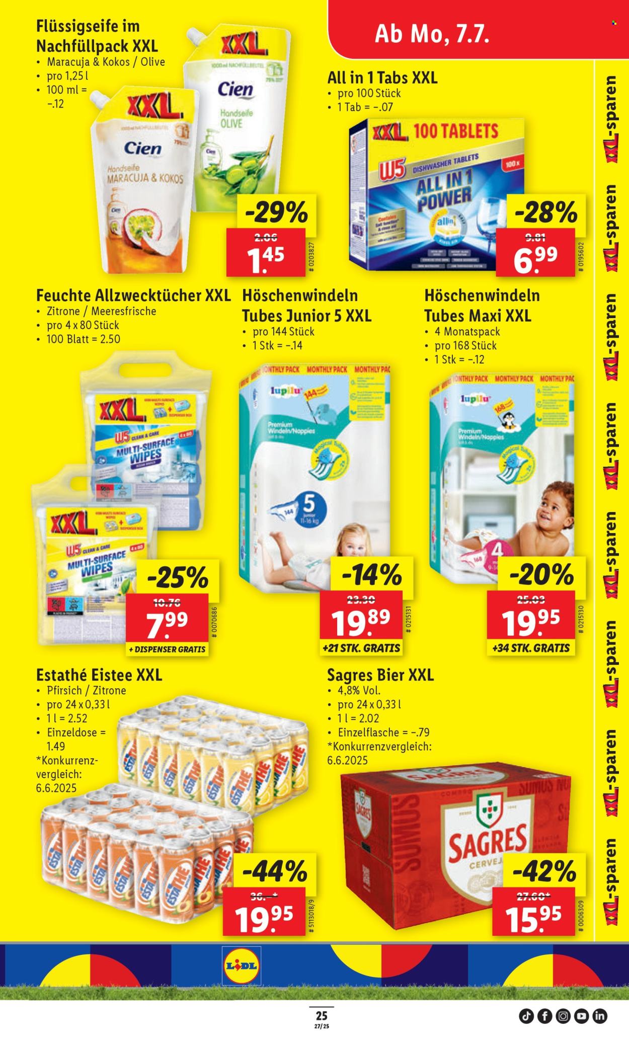 Volantino Lidl - 3.7.2025 - 9.7.2025. Pagina 25. Pagina 25