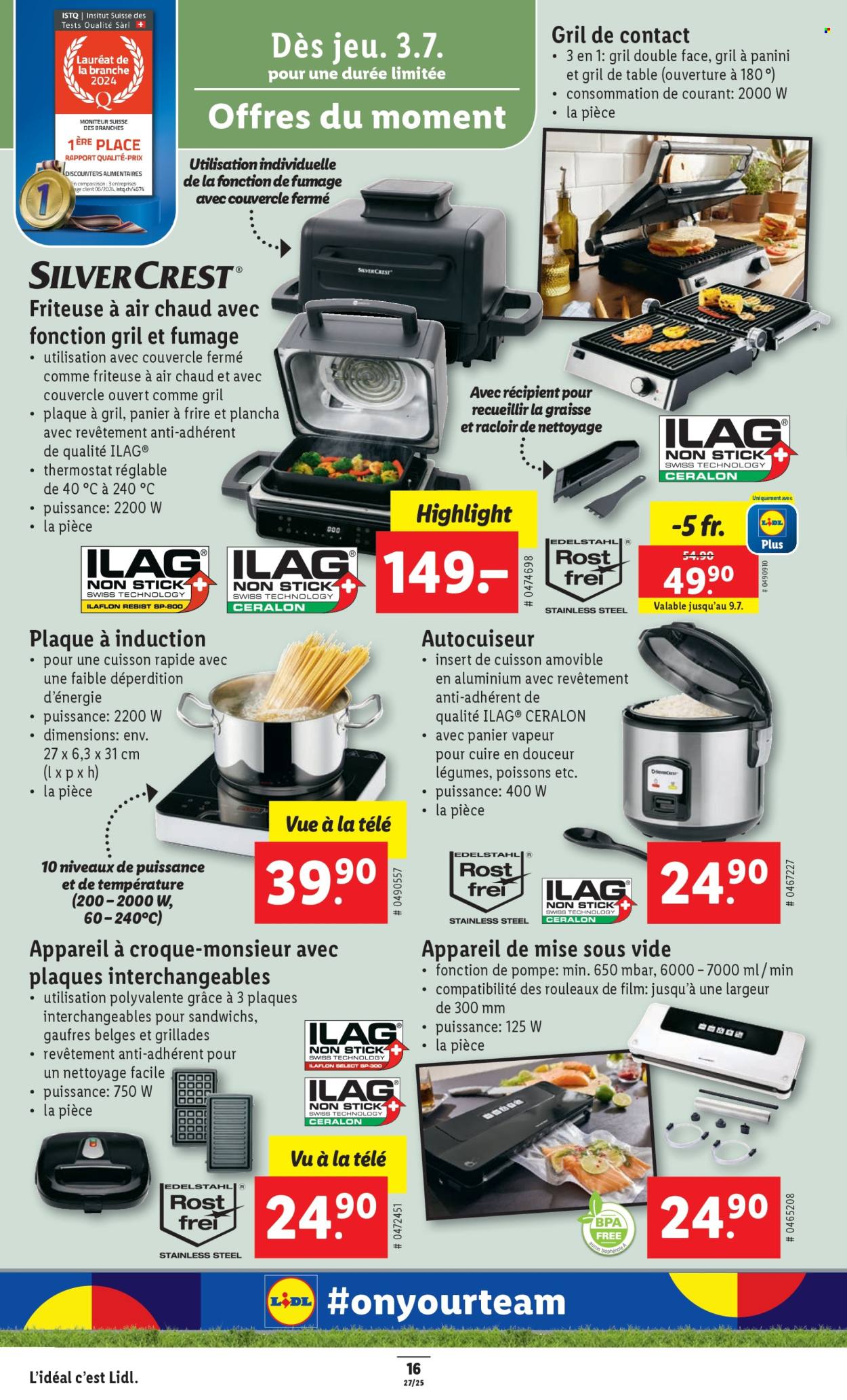Volantino Lidl - 3.7.2025 - 9.7.2025. Pagina 16. Pagina 16