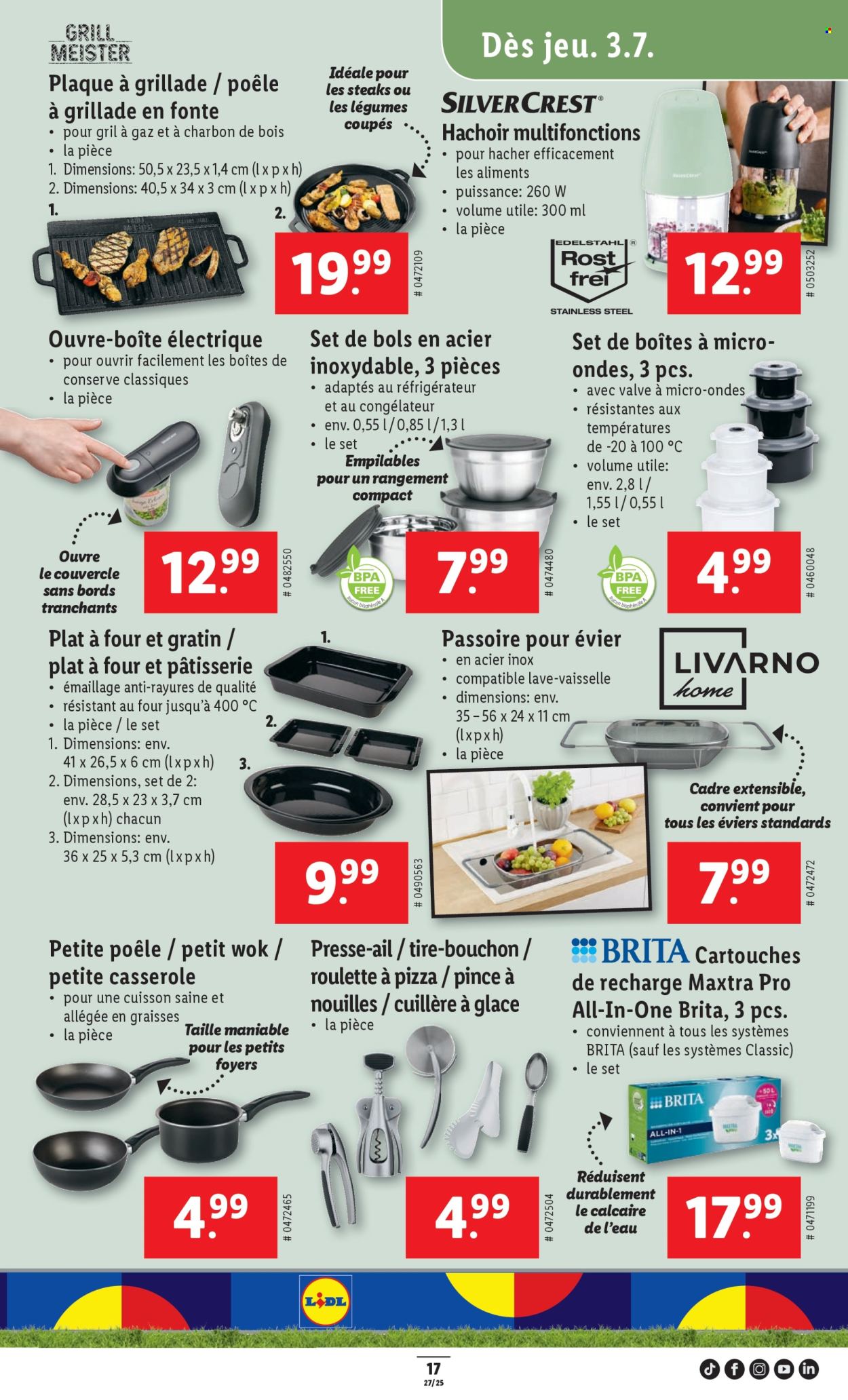 Volantino Lidl - 3.7.2025 - 9.7.2025. Pagina 17. Pagina 17