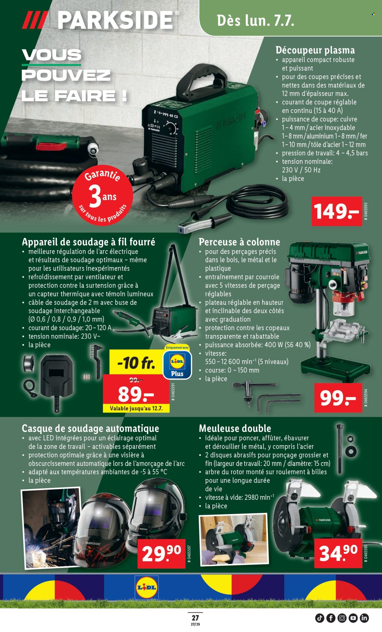 Volantino Lidl - 3.7.2025 - 9.7.2025. Pagina 27. Pagina 27